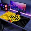 Borussia Dortmund Mouse Pad, Large Gaming Desk Mat, Non-slip XXL Mousepad for Laptop & Tablet, Mini PC Playmat with Stitched Edges