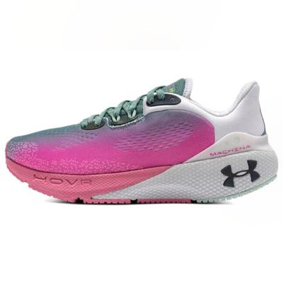 Tênis de Corrida HOVR Machina 3 Resistente à Abrasão, Respirável, Leve, Cano Baixo Feminino Rosa Branco 3025664-100