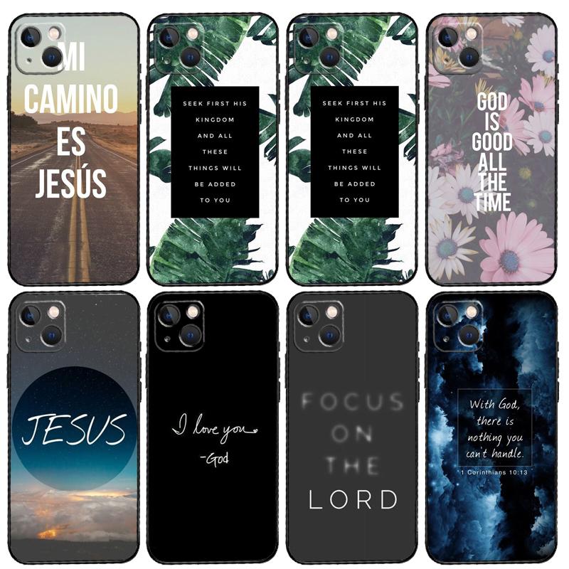 Bible Jesus Christ Christian Quotes For Huawei Nova 12i 11i 8i 12s Y73 Y72 Y61 Y91 Y90 Y70 Y60 9 10 SE P30 P40 Lite P60 Pro Case