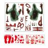 Halloween Stickers Decorations Clings for Adults for Auto Door Window Home Tags