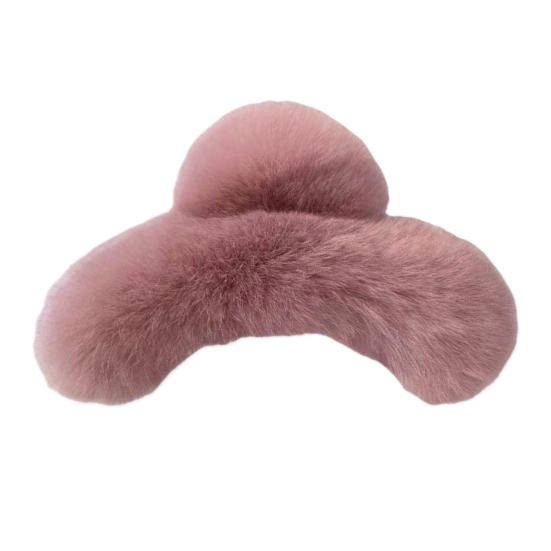 

Затискач для волосся з м яким плюшевим покриттям, жіночий затискач для волосся, сильна пружина, затискач для волосся на голову, аксесуар для волосся на вечірку, свято