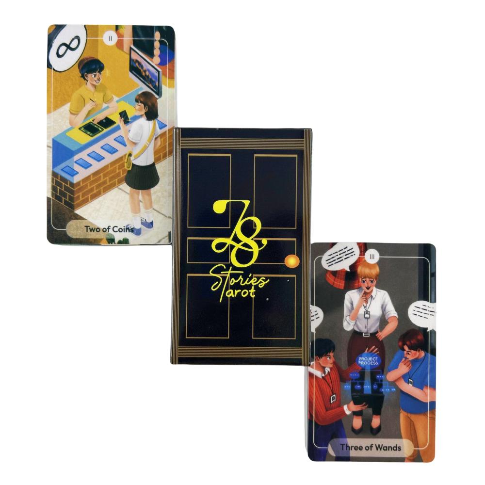 78 Carte Tarocchi Divinazione Mazzo Versioni Inglesi Edizione Oracolo Tavolo da Gioco Gioco da Tavolo Per Festa