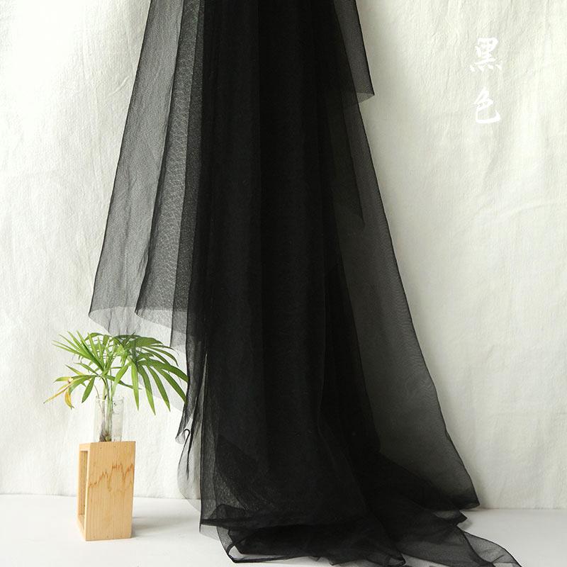 0.5m/1m/5m Green Encrypted Soft Mesh Fabric for Stage Background Decoration Wedding Decoration Curtains Mosquito Nets DIY Dress