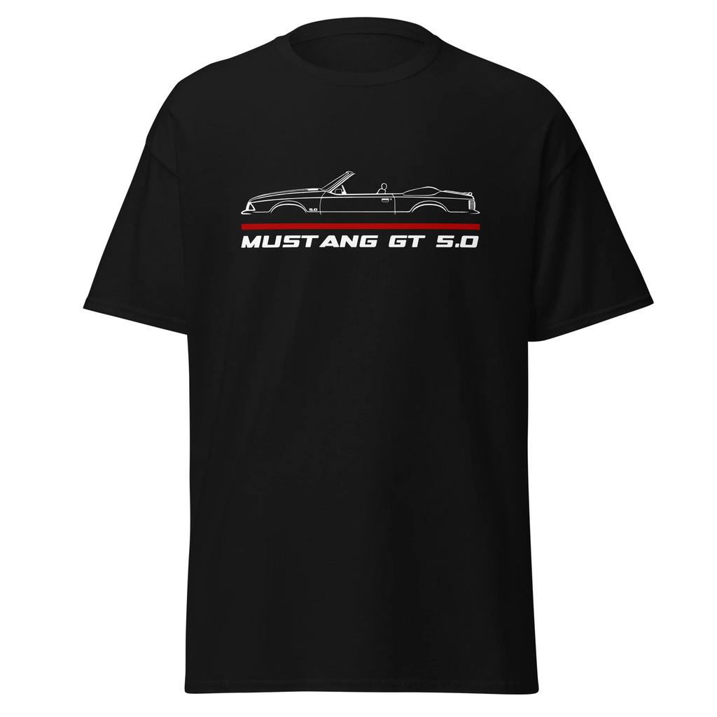 T-Shirtd Mustang GT 5.0 Foxbody Convertible Birthday Gift