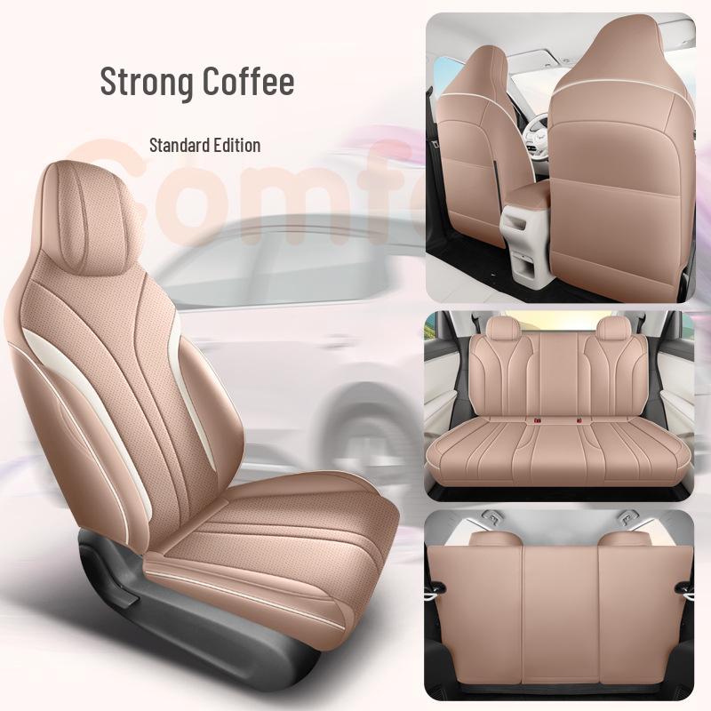 Wuling Bingo S Perforated Leather Wear-Resistant Cute Cartoon Full Coverage Car Seat Cushion