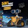 2026 Robot LED Creativo Tecnico 5 in 1 High-tech App Giocattoli Rc Modello Costruzione Educativa DIY Mattoncini Per ragazzo Regali di Natale