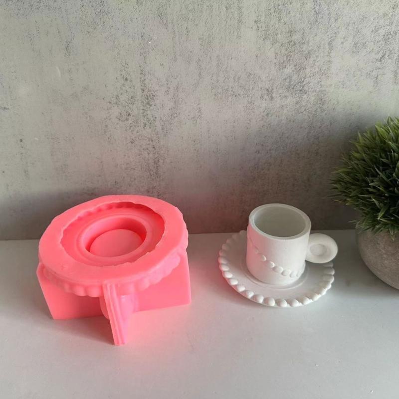 3D Candlestick Silicone Mold Frog Shaped Candle Stand Molds Candle Cup and Plate Mould Stylish Home Decorations Moulds