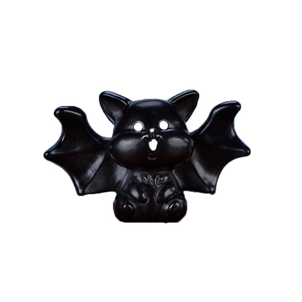 Cartoon Style Resin Craft Halloween Figurine DIY Ghost Halloween Small Ornament Elf Cute Pumpkin Statue Embellishment