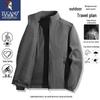 Woodpecker Men's Stand-Collar Waterproof Jacket