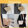 Trendy Woven Handbag For Women Featuring Soft Material And Functional Mobile Pocket