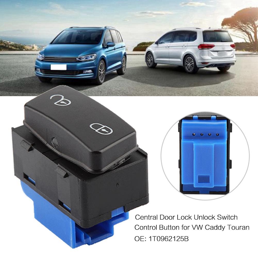 Central Door Lock Unlock Switch Control Button for  Caddy Touran 1T0962125B