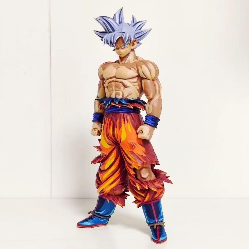 30cm Dragon Ball Z Goku Vegeta Comic Book Color Action Figures PVC Statue Collection Model Toys Doll Gift