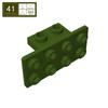 BRICKE 1x2-2x4 Winkelstück, Kompatibel mit Lego 93274/21731 Bausteinen