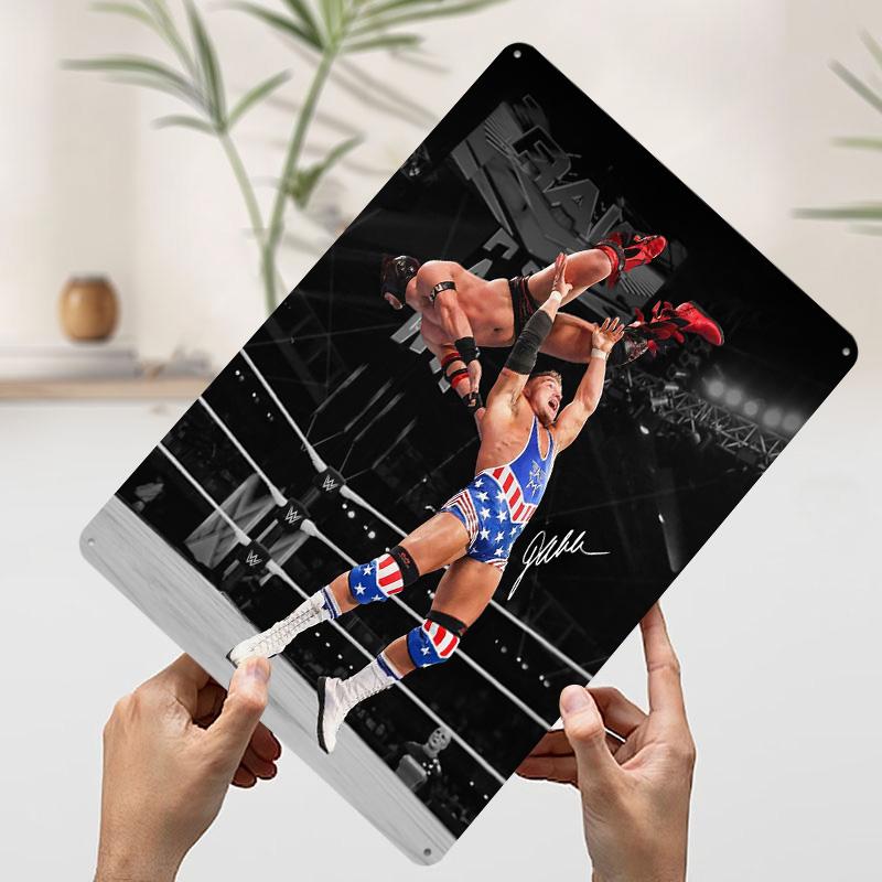 Chad Gable Metal Poster Customized Wall Art Retro Vintage Tinplate Signs for Man Cave Decoration Home Decor Accessories House