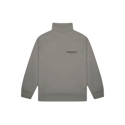 Fear of God Essentials FW20 Pull-Over Mockneck Sweatshirt Unisex Sweatshirt Grey FOG-FW20-226