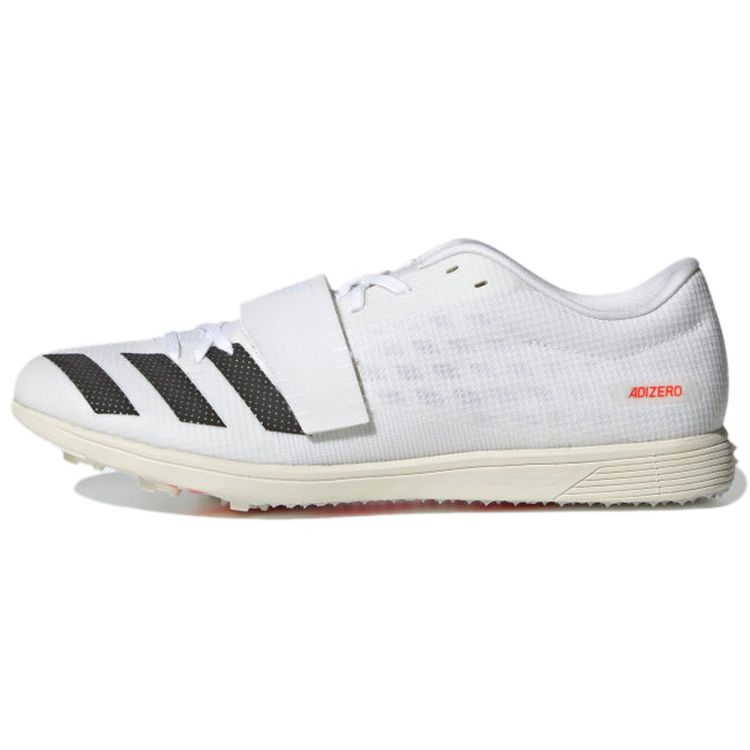 

Adidas AdiZero Triple Jump White Black Unisex Sneakers Cloud-White Core-Black Solar-Red GV9826 43⅓
