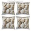 1/4pcs Soft 2D Printed Pillowcases with Unique Pattern Sofa cushion cover home bedroom room decoration