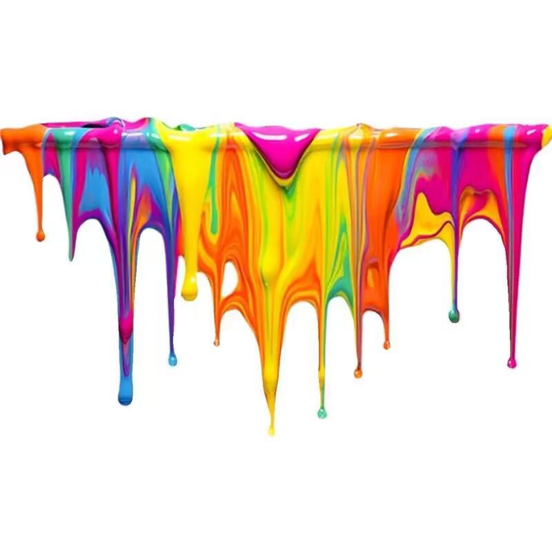 Rainbow Car & Motorcycle Paint Sticker - Creative Trunk Decoration & Scratch Cover