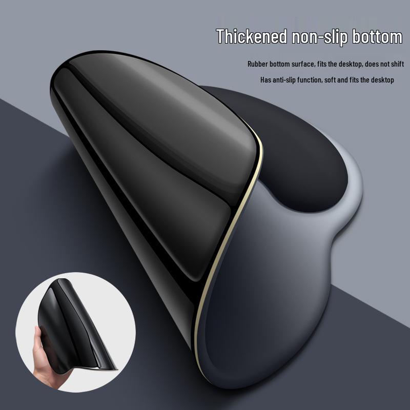 Gradient Mouse Pad with Silicone Wrist Support - Non-Slip Hand Rest for Girls