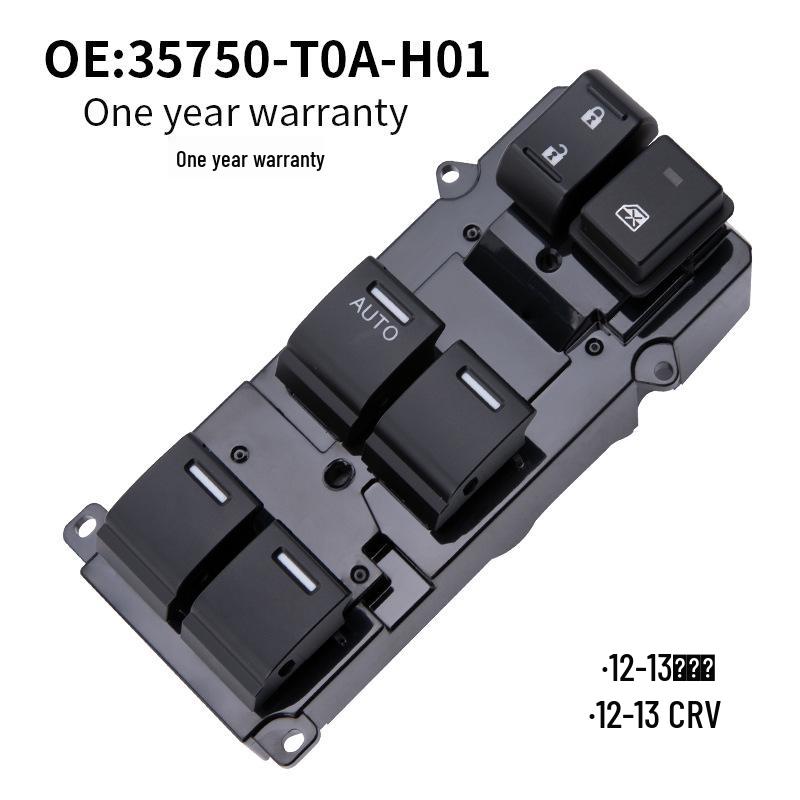 

35750-T0A-H01: Совместим с переключателем стеклоподъемника для 12-летнего Honda CR-V Civic. Electric