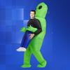 Halloween Inflatable Alien Costume Cloak - Funny, Scary, and Perfect for Festivals and Performances.