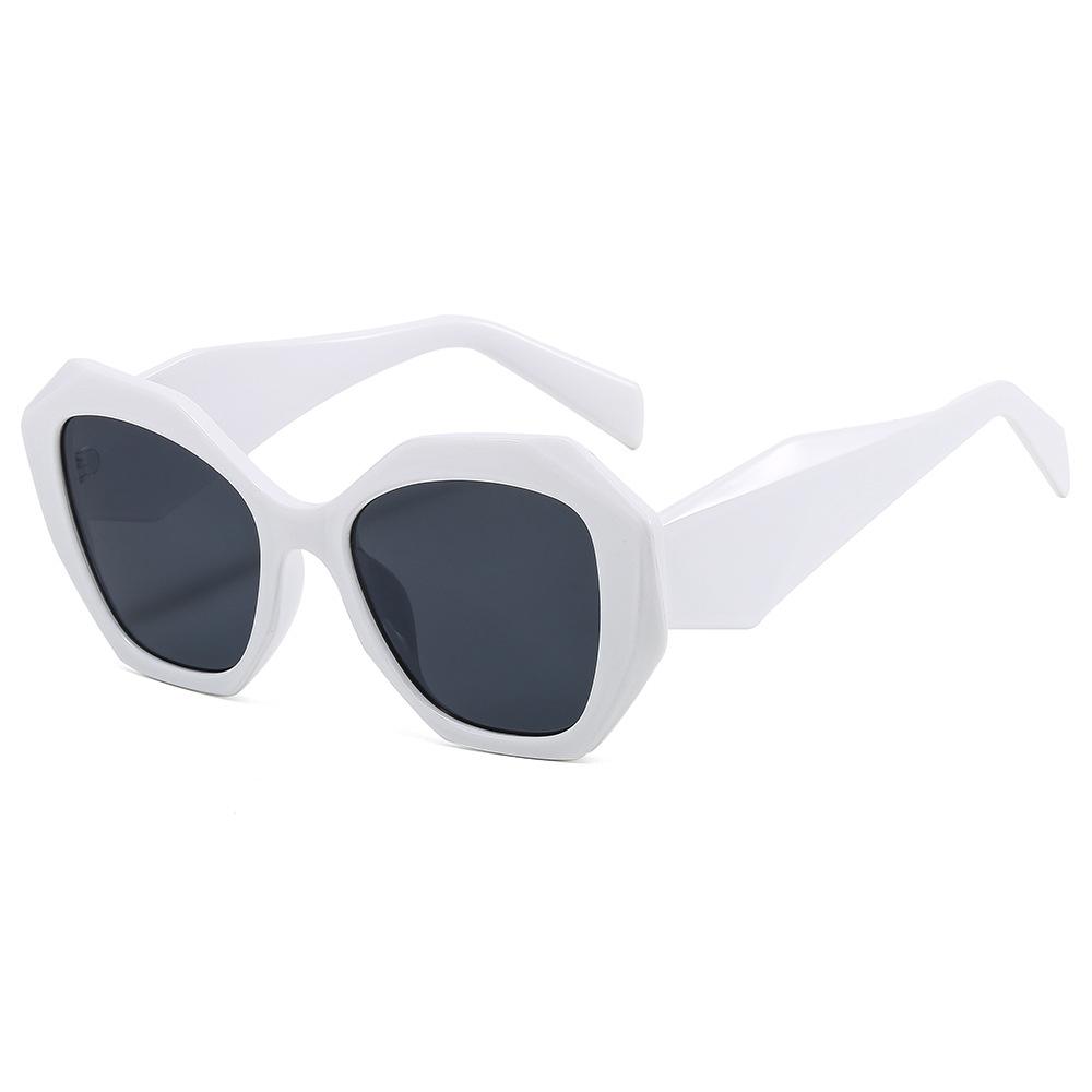 

Elegant Square Women Sunglasses 2024 Luxury Designer Fashion Polygon Sun Glasses Female Trending Shades Gradient Eyewear Fashion Other черный серый