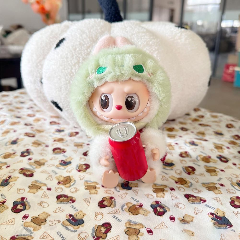 For 17cm Doll V1 V2 V3 Headwear Fashion Clothes Hoodies Doll Clothes Color Match Hoodies Dolls Accessories Cute Decoration Little Cloths