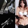 Woman Transparent Adjustable Invisible 1.5CM Steel Hook Bra Straps