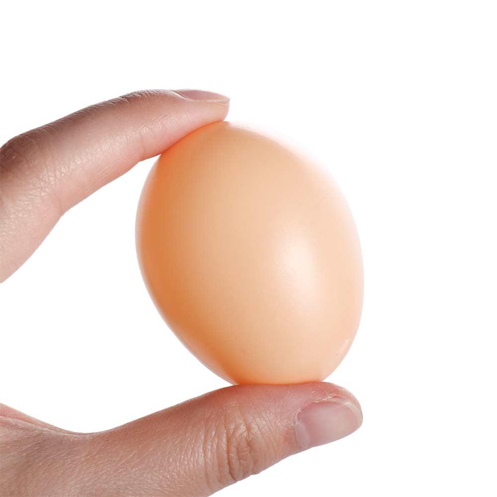 DIY 10Pcs/set Breeding Poultry Simulation Hen Party Supplies Fake Eggs Educational  Artificial Eggs Easter  Egg