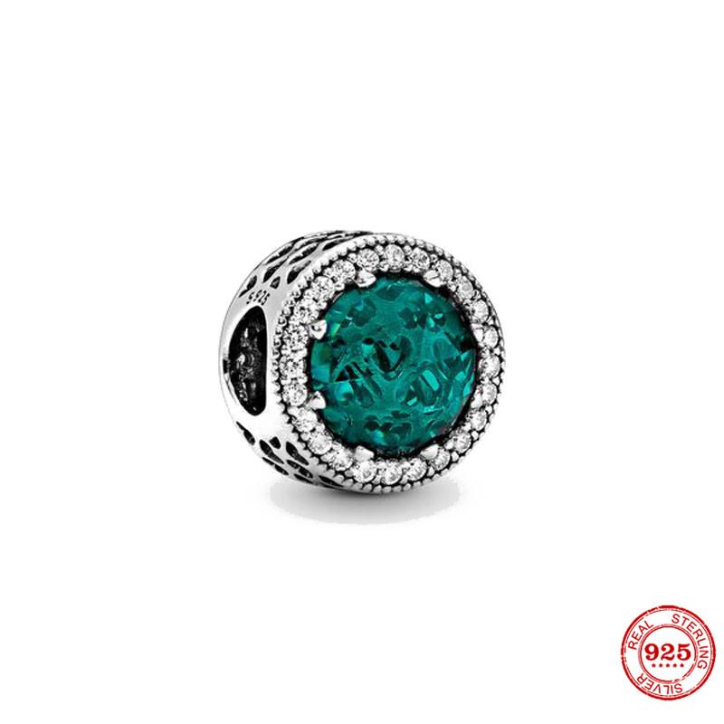 Classic copper Sparkling Clear Charm Bead Ideal For Girl Compatible With Authentic Bracelets Do It Yourself Women Jewellery