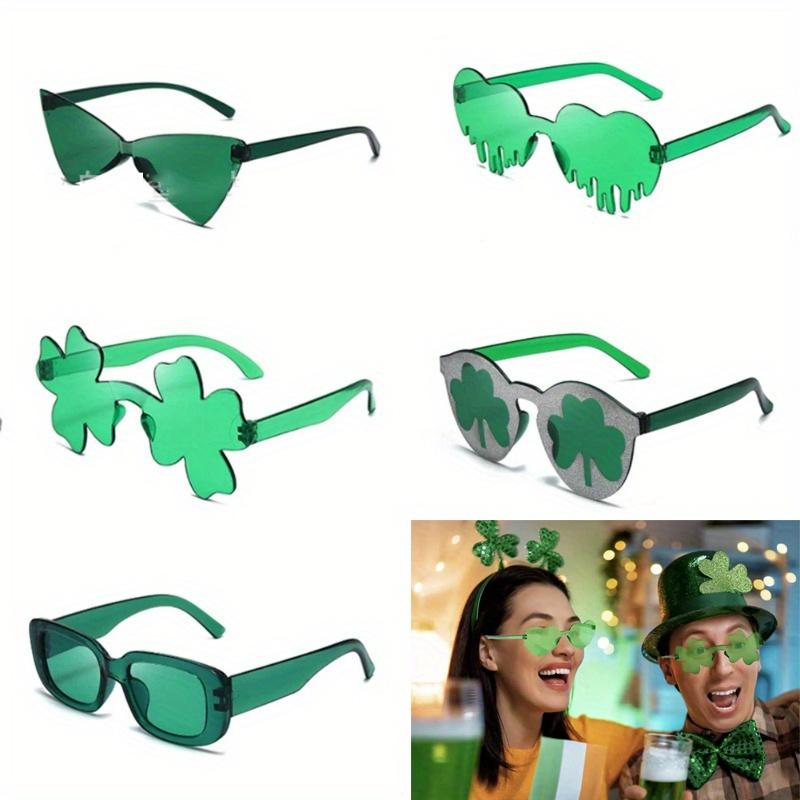 

Модные солнцезащитные очки без оправы, зеленые линзы Ocean, очки для мужчин и женщин, косплей, очки для подиума, винтажные солнцезащитные очки для пляжной вечеринки, аксессуары