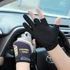 Unisex Quick-Dry Sun Protection Fishing Gloves – Three-Fingerless, Breathable, Anti-Puncture for Sea Fishing & Fly Casting