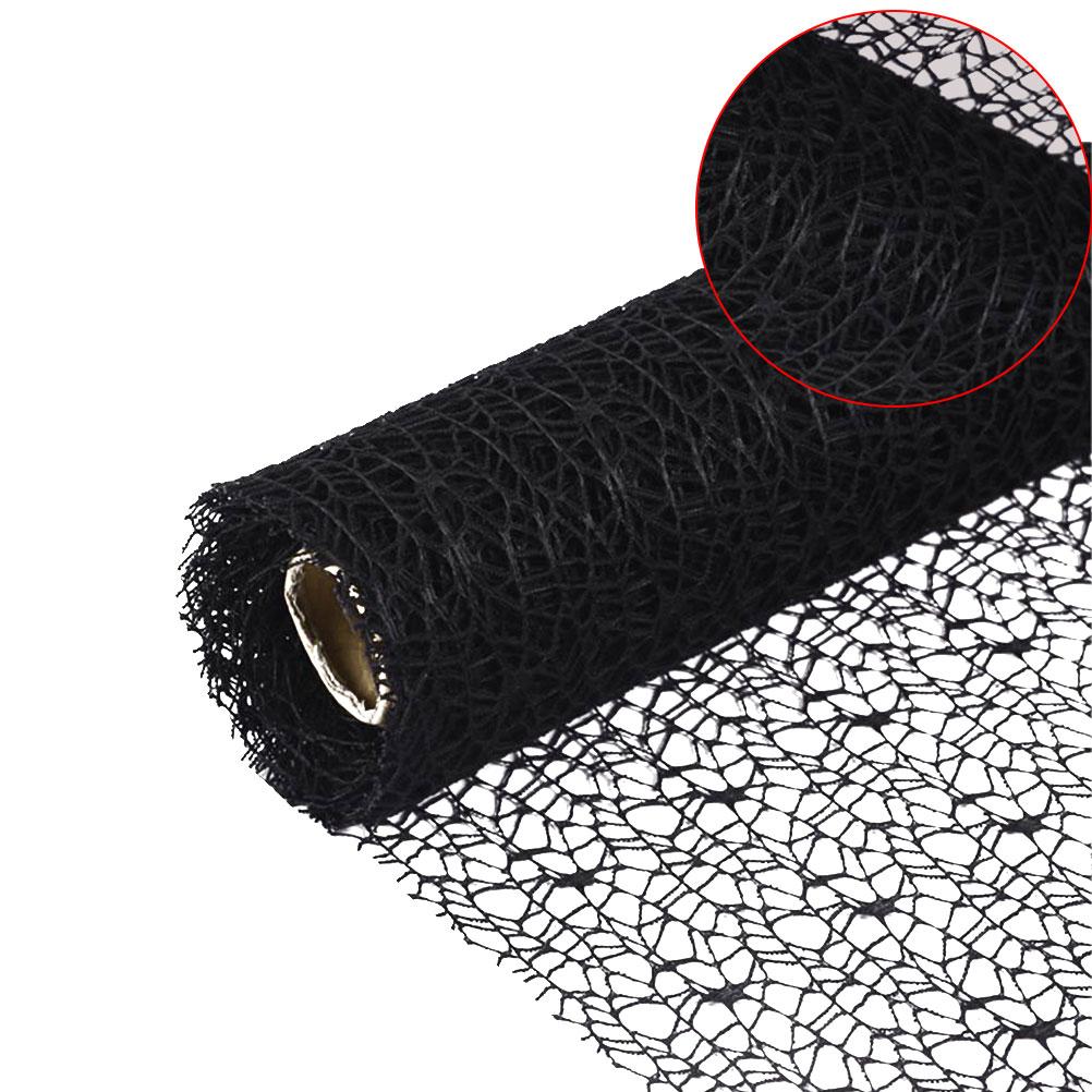 Roll Jacquard Net Yarn Gauze Bright Color DIY Wedding Baby Shower Curtain Backdrop Gift Wrap School Craft Decoration