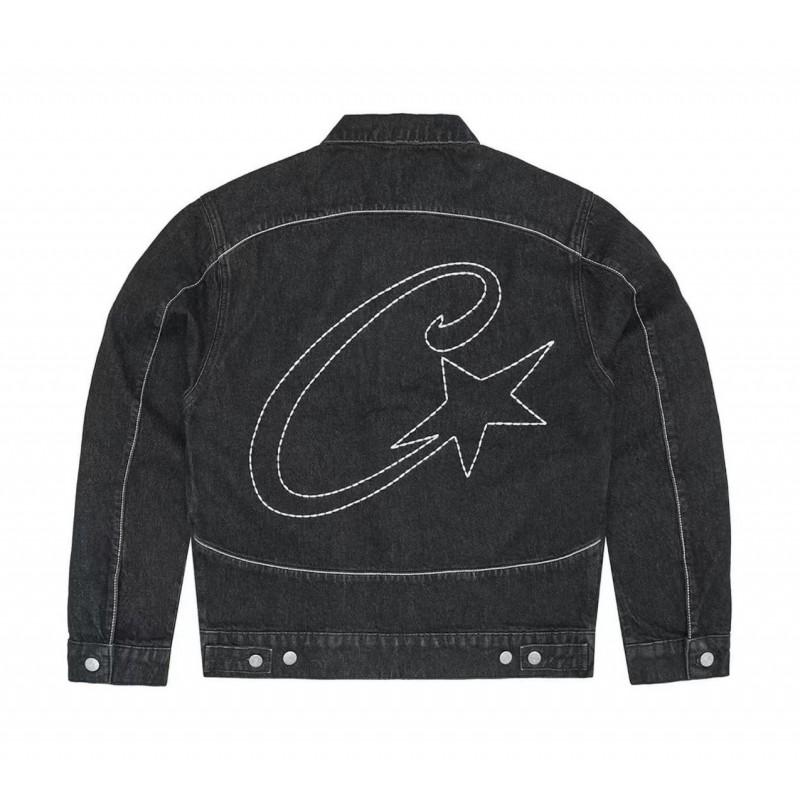 Unisex Streetwear Denim Jacket Set With