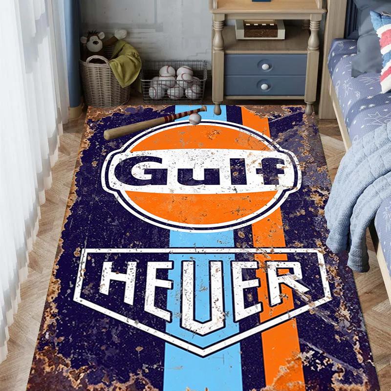 McLaren Gulf Heritage Carpet Suitable for All Seasons Home Decor Room Doormat Protective Pad
