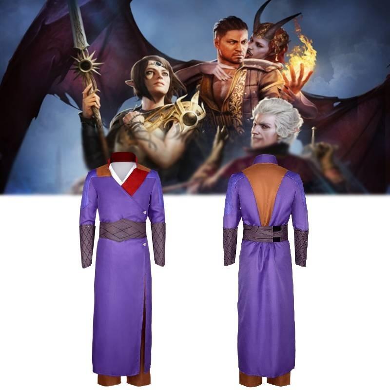 Gate Game Role-playing Cosplay Costume For Men And Women Polyester Street Style
