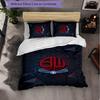 Bolton Wanderers FC Themed Bedding 3Pcs Duvet Cover Set Decorative Bed Linen For Teen Room Home Decoration