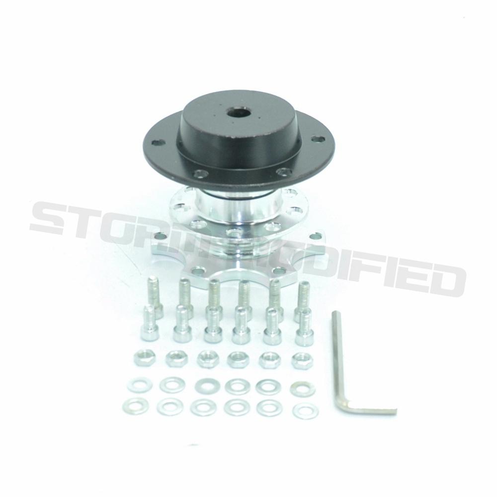 SuTong 2018 New Golden Steering Wheel Snap Off Quick Release Hub Adapter Boss Kit Universal
