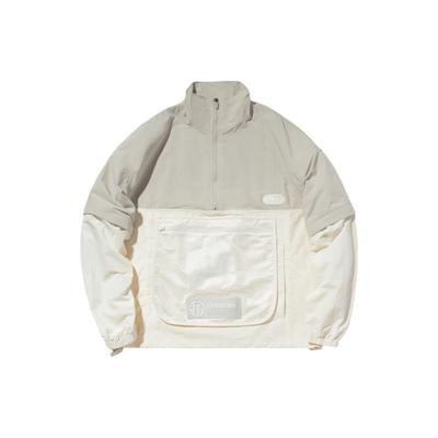 Li Ning CF Exploration Series Casual Sports Stand Collar Jacket Men Jacket Yuan-Yan-Skin AFDQ437-3