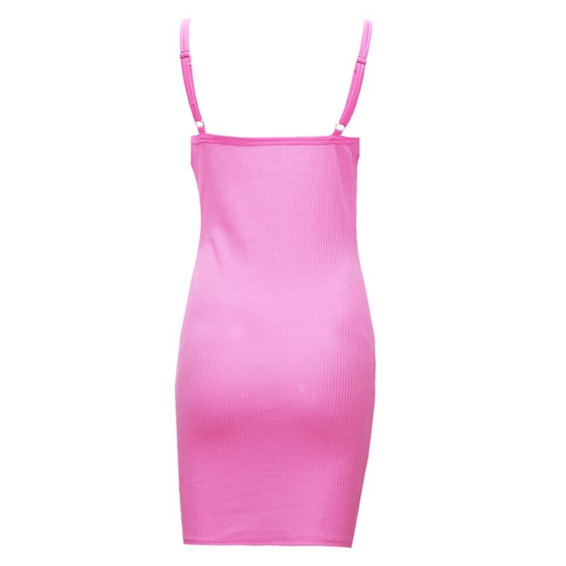 Cheap Ladies Sleeveless Bandage Wrap Hip Mini Skirt Slim Pencil Skirt Casual Knitwear Tight Slim