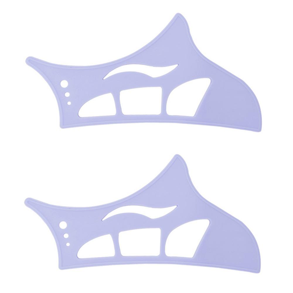 

2Pcs Multi-function Makeup Tool for Eyeshadow Portable Eyeliner Template for Women Women Beginners