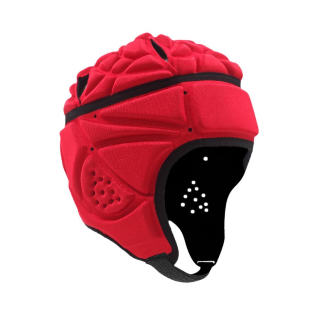 Rugby Helmet Goalkeeper Hat Soft Rugby Headguard for Soccer Pitcher Playing