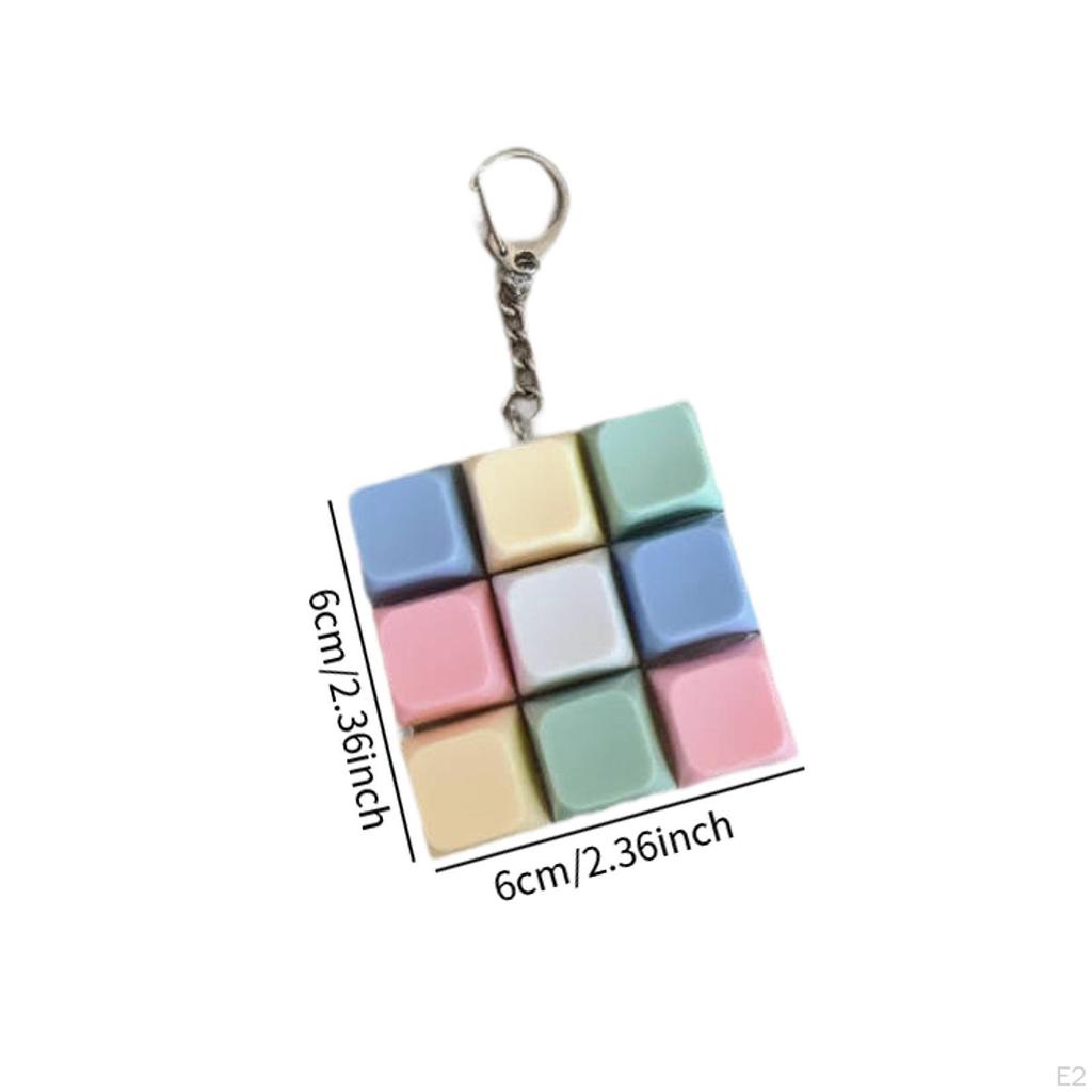 Keyboard Keychain Relaxing Toy Lightweight Sensory Creative Keyboards Button Fidget