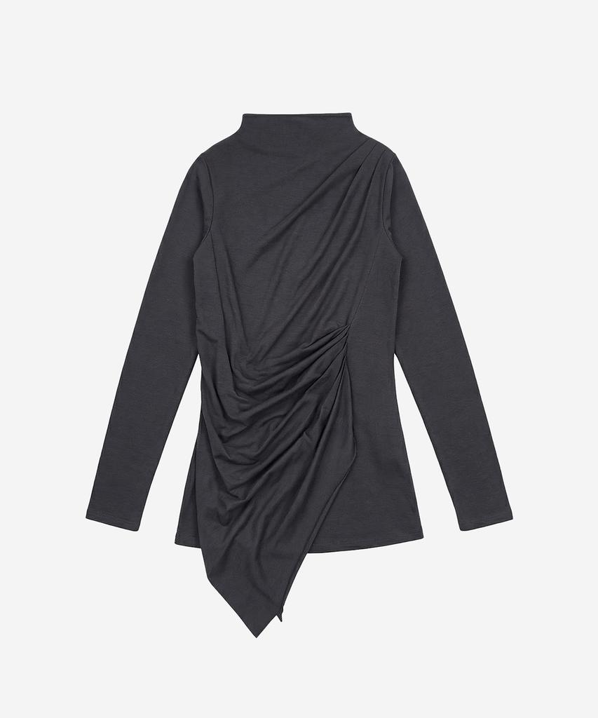 BLR Soft Draping Long Sleeve Gray