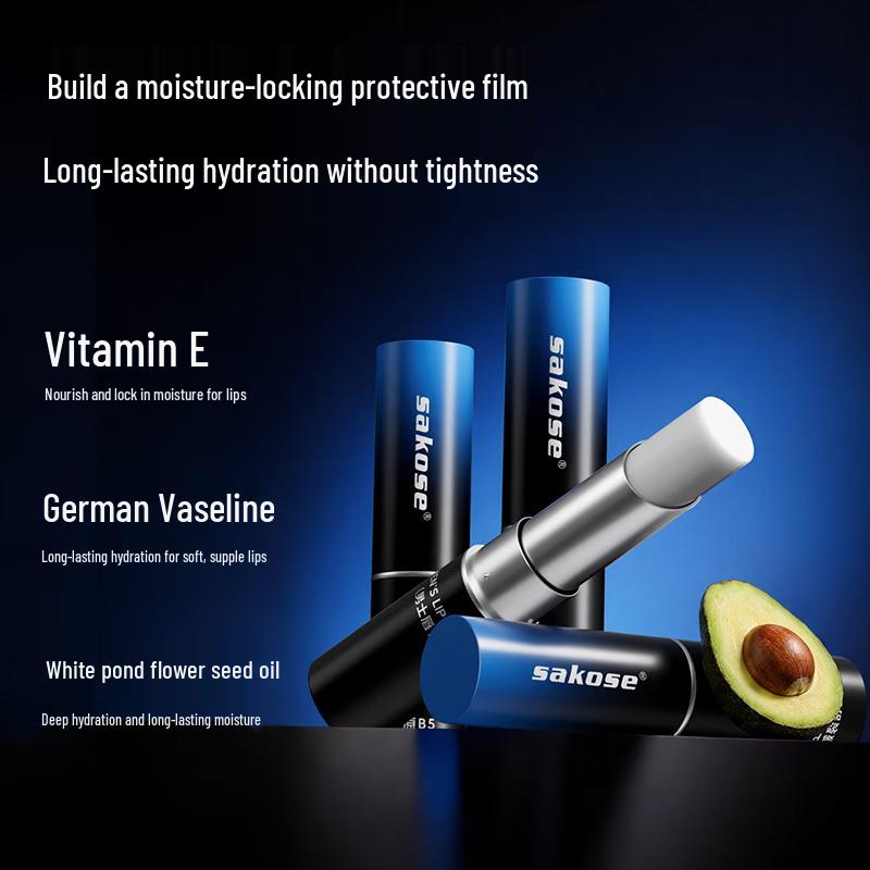 Sakose Vitamin B5 Soothing Men's Lip Balm