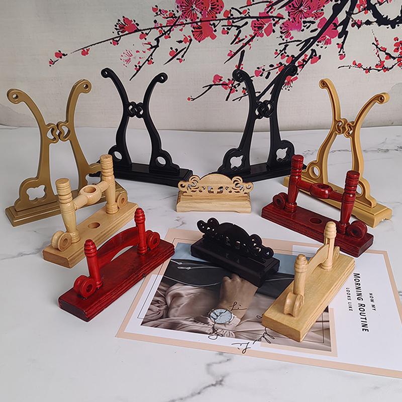 Wooden Display Stand For Hand Fan Folding Fan Holder Stand Elegant Design