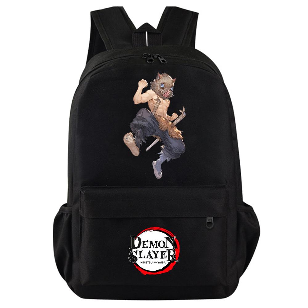 Anime Κινούμενο Σχέδιο Demon Slayer Εκτυπωμένο Σακίδιο Πλάτης Φοιτητική Πολύχρωμη Σχολική Τσάντα Μεγάλης Χωρητικότητας Αδιάβροχη Ταξιδιωτική Τσάντα Mochila Δώρο