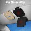ENNG2 1PCS Car Glasses Clip Sun Visor Logo Accessories for Ford STRACING Focus Fiesta Mondeo Fusion Shelby Edge Kuga Ecosport Mustang