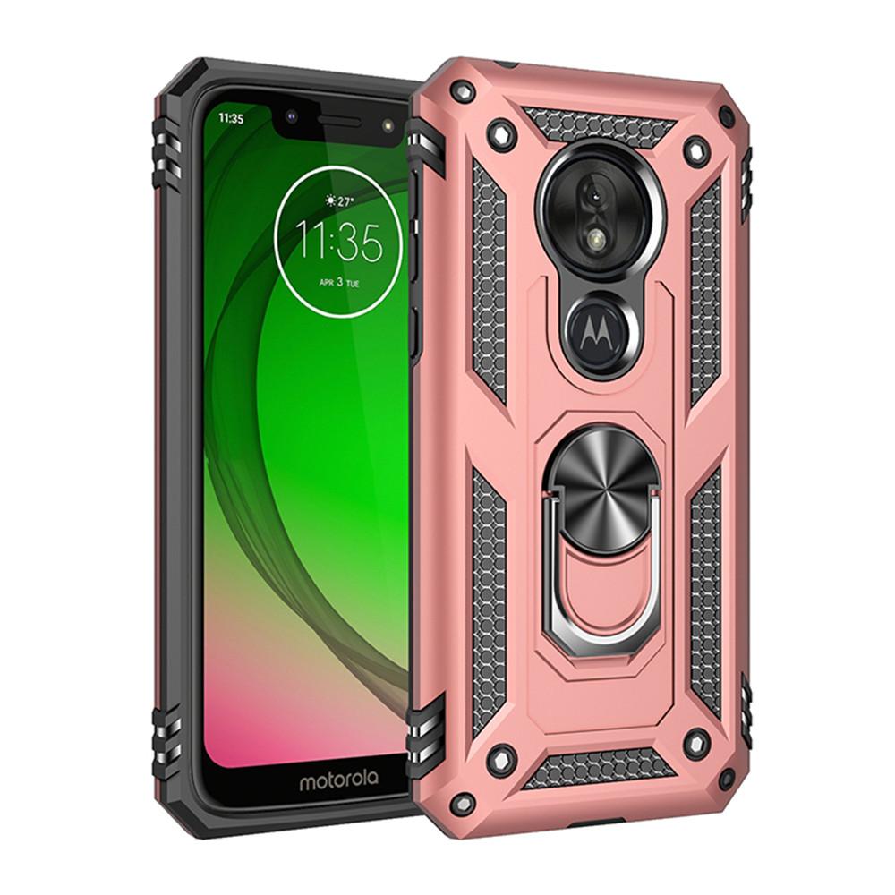 

Чохол для Moto G7 Play для Motorola Moto G6 G7 Plus G8 Power Lite G9 Play Case Ring Holder Cover для Moto E5 E6 E6S E6i E7 Power For MOTO G9 Power рожевий колір золота