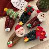 Cute Cartoon Christmas Tree Hair Clip Elk Sweet Santa Claus Hairpin Felt Headwear Xmas Wool Barrettes Girls